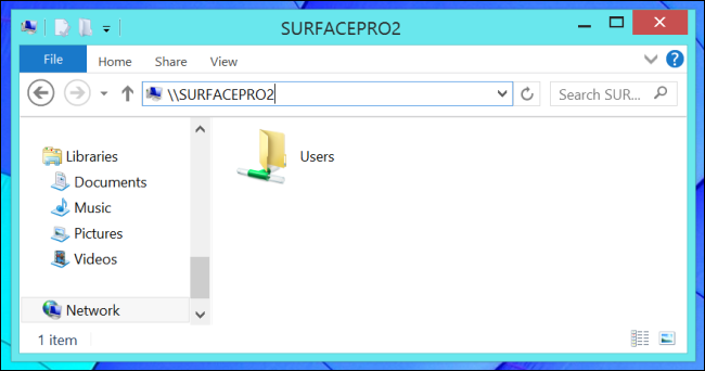 Can T Access Shared Folder Windows 8