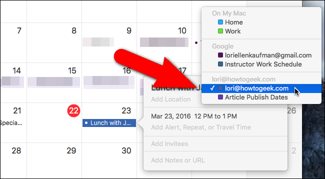 How to Set the Default Calendar for New Appointments in iOS and OS X - Image 17