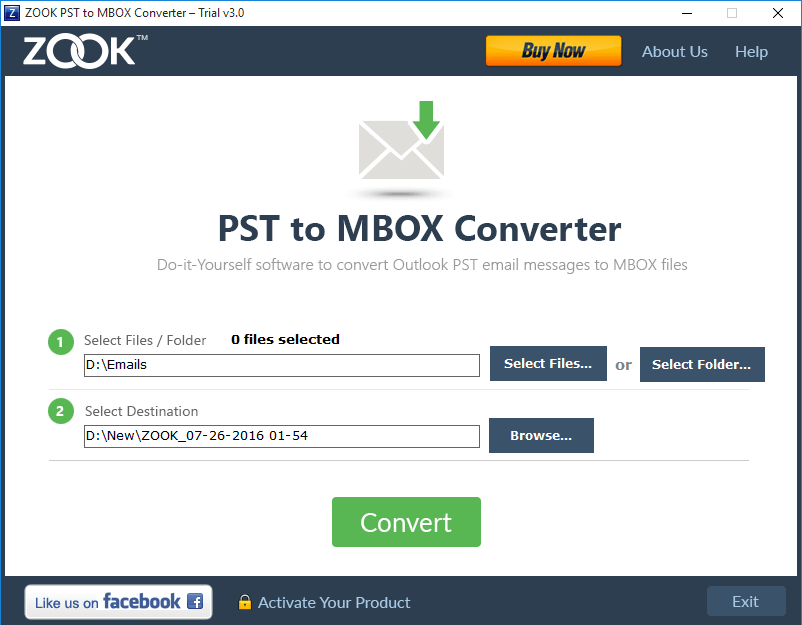 PST to MBOX Converter – Batch Export PST to MBOX with Attachments for Windows - Image 1