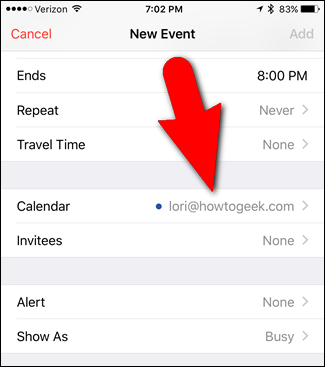 How to Set the Default Calendar for New Appointments in iOS and OS X - Image 8