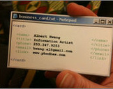 Update Business Cards Using Latest Tech Trends