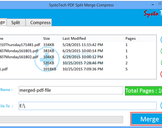 SystoTech PDF Split and Merge Application to Split and Merge PDF Files