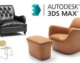 
3ds max and Vray advanced course. Furniture modeling.