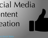 
Social Media Content Creation