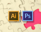 
Creating Puzzle Pieces with Illustrator and Photoshop