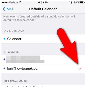 How to Set the Default Calendar for New Appointments in iOS and OS X - Image 6