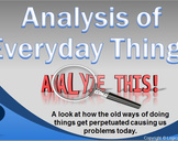 Analysis of Everyday Things