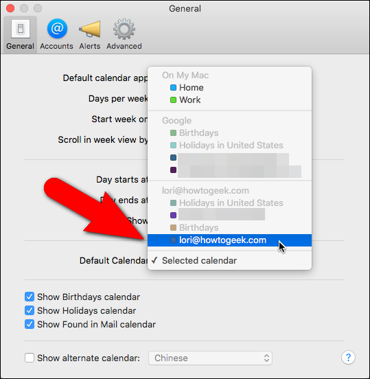 How to Set the Default Calendar for New Appointments in iOS and OS X - Image 11