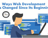 
5 Ways Web Development Industry Changed Since It\'s Beginnings<br><br>